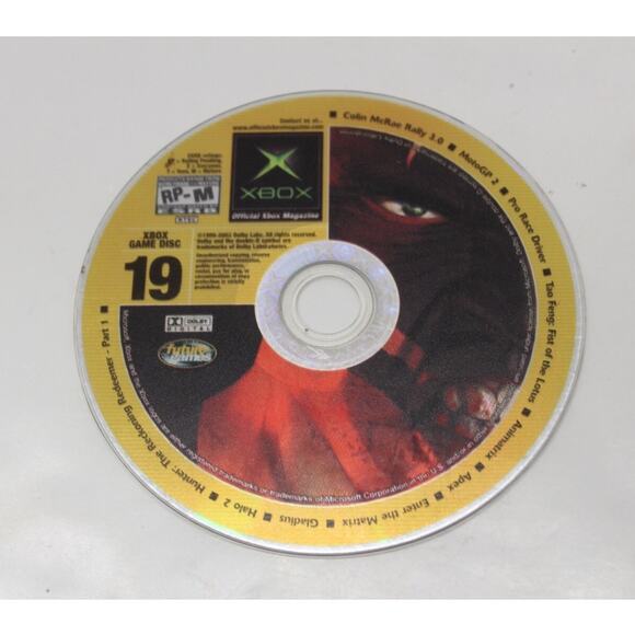 XBOX MAGAZINE DEMO DISC #19 (Xbox, 2003) Disc Only - Picture 1 of 1